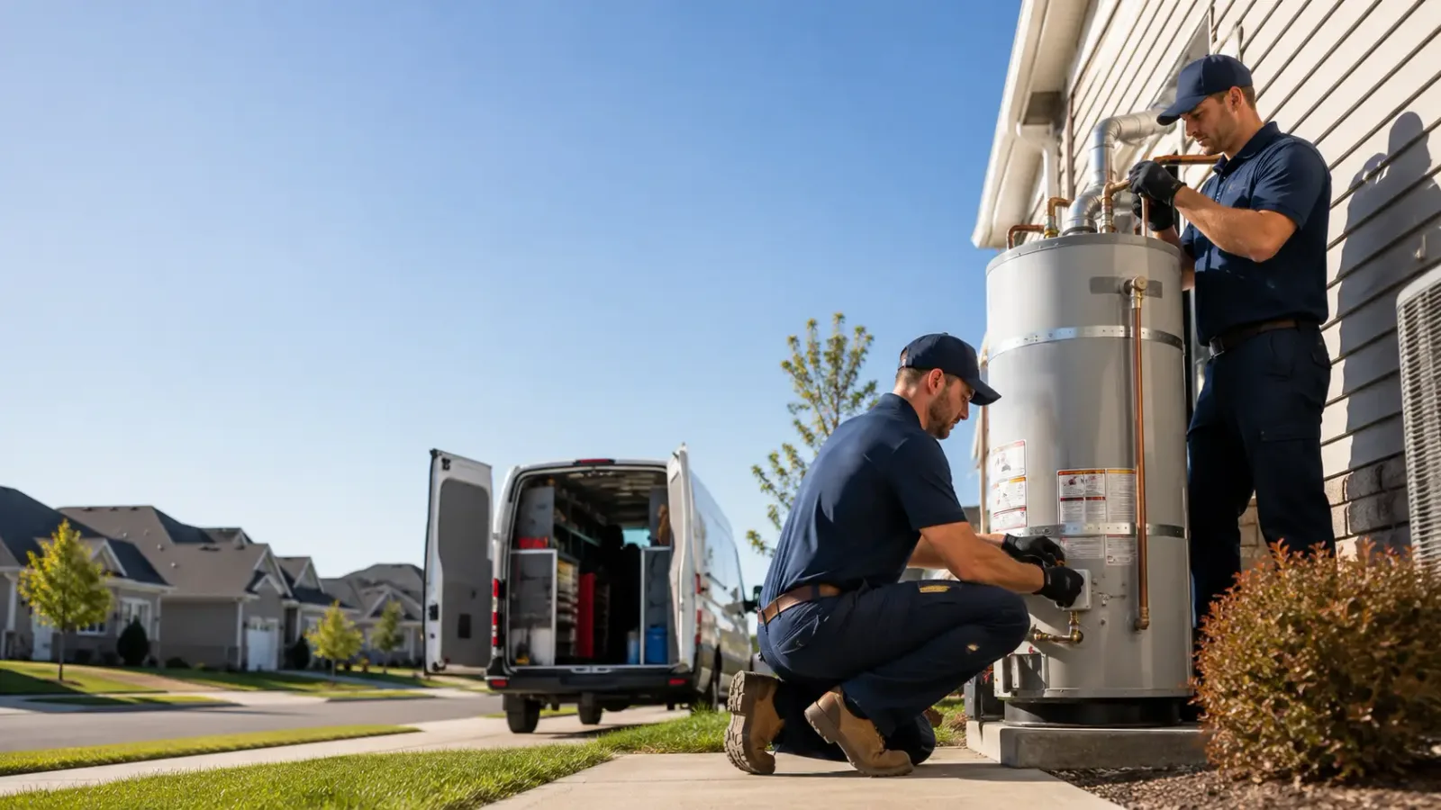 Water Heater Installation in Krebs, OK